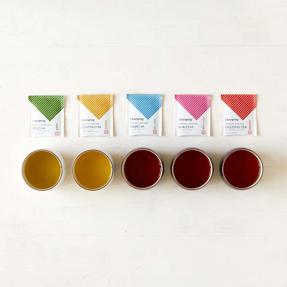 Organic Japanese Tea Selection - 5 Sachets